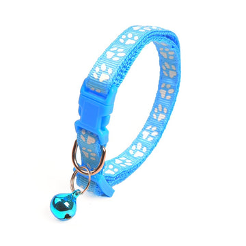 Footprint Personalized Kitten Collar