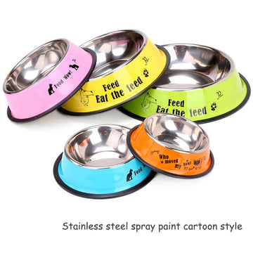 3 Styles Pet Feeding Bowls